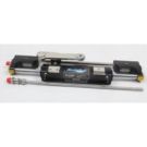 Steering cylinder MC300BHD for kit GF300BHD 130cc 198mm stroke 18mm shaft dia. frontal mounting / balanced bull horn type