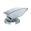 Ventilator cowl DON316WR ID75 mm SS316 with white interior air flow area 44.2 cm2 includes ring & nut