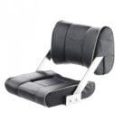 Seat helm FERRY CHTBSB moveable double sided backrest anodized aluminium hinges & blue