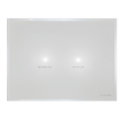 Toilet control panel touch 1 button white