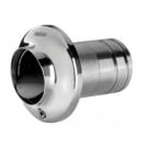 Transom Exhaust SS316 TRC60SV for 60 mm ID exhaust hose with check valve