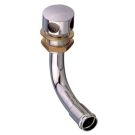 Vent air nipple Dia. 16 mm angled Brass (chrome plated)