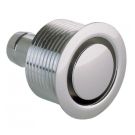 Vent air nipple (flush) Dia. 16 mm straight hose connection Brass (chrome plated)