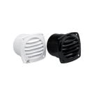 Ventilator Black Plastic Flange