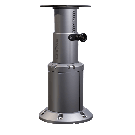Pedestal X4 grey aluminum 4.4