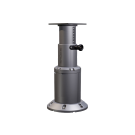 Pedestal X4 grey aluminum 4.4