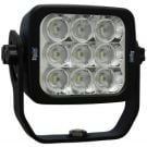 Light Flood Square 9x5W Black wide Beam LED 9-32V 105 deg. Adjustable Trunnion Bracket Mount