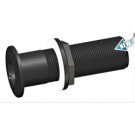 Thru-hull fitting Long Black 1-1/2
