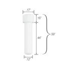 Cavity plug for DT/DTP connectors contact size 16 & 12 single pc