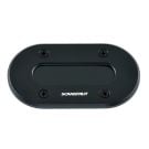 Seal Deck black anodised aluminium for multiple cables up to dia. 15m low profile range