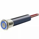Switch BT15LEDSW-MB mini LED 15A 12V momentary blue