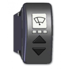 Wiper control for 2 wiper 12/24V 4A suitable for LD, MD1 232, 233, 235 wipers (only synchronized mode)