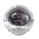 Offshore 105 Compass – White Housing | Black Flat Card | Zone ABC (Worldwide)