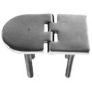 Hinge 70x40 mm 45 mm stud casted SS316