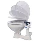 Toilet manual regular soft close seat with upgraded ceramic bowl