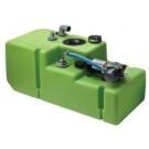 Tank fresh water system 42L 12V (includes plastic tank fitted with pump & fittings)