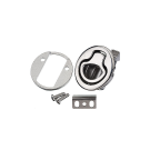 Latch slam Dia. 61 mm for 2 - 22 mm panel SS316 polished (cut out Dia. 50 mm)