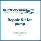 Kit repair KACB43101 for ACB 431 1.5 kW 24V REDUCED includes gaskets for disc, mechanical seals & brushes