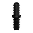 Hose connector Black 13 mm/13 mm GRP