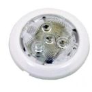 Light blue LED white plastic bezel 2.75