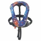 Life jacket Inflatable Evo-J Junior Automatic Harness Triangle & Crutch Strap Blue
