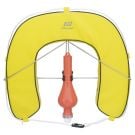 Life jacket horseshoe buoy set zip yellow