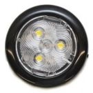 Light white LED black plastic bezel 2.75