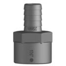 Hose connector black F 1-1/2