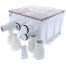 Shower & sink drain 12V 1100Gph automatic with multi port sump box