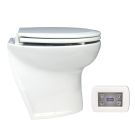 Toilet 14'' 12V Angled Back Deluxe Flush Type With Valve