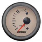 Gauge trim TRIM12W for Z drive/trim tabs 12V cream