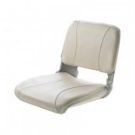 Seat deluxe CREW CHCW moulded with foldable back & White