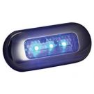 Light LED Oblong Courtesy Blue 12V 10W SS316