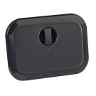 Hatch access top black 357x606mm (LxB)