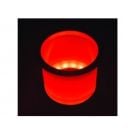 Holder drink Red Led lighted with SS rim