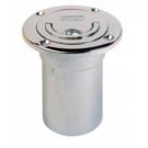 Deck filler Fuel FCAPDF50 Dia. 51 mm hose connection Dia. 85 mm cover with chain & pull ring chrome plated Brass