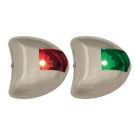 Navigation stbd+port SS vertical mount 12V stealth series LED light set