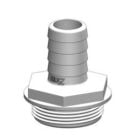 Hose connector White 1-1/2