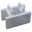 Pipe clip spacer White (plastic)
