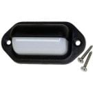 Light LED courtesy white 12 V black bezel