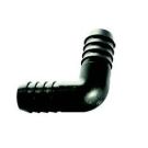Hose connector plastic 90 deg. 