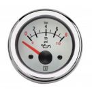 Gauge oil pressure OILW white 12/24V (0-8kg/cm2) cut-out Dia. 52 mm excluding sensor