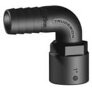 Hose connector 90 deg Black 1