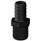 Hose connector Black 3/4