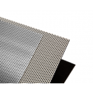 Insulation Sorberscreen PCALU1000 powder coated white without backing 2500 x 1250 mm