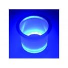 Holder drink Blue Led lighted with SS rim