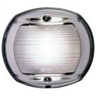 Navigation stern 24V chromed Brass with black polymer base vertical mount side light