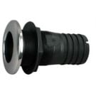 Thru hull straight composite 1-1/8