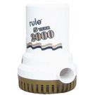 Pump bilge 2000 Gph 12V Gold series non automatic ruleseries with 5 years warranty