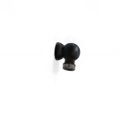 BGK0012 Through Bulkhead Elbow Connection - Brass Black Matt